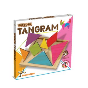 Tangram houten speelgoed voor kinderen (7 talen)