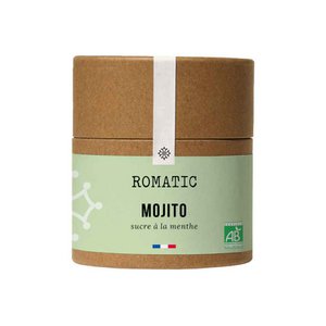MOJITO - Organic mint flavored sugar - 125 g