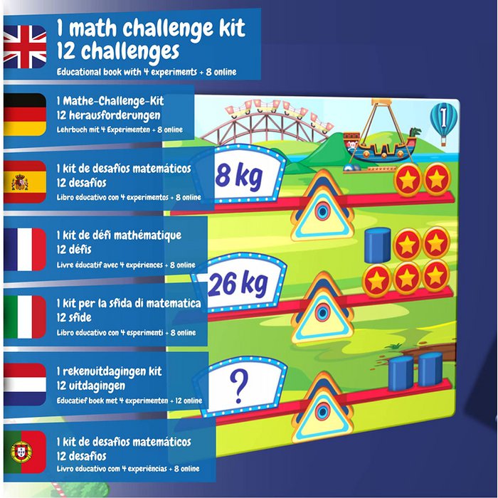 Science4you Giochi per Bambini 12 in 1 - Giochi Educativi 2 3+ Anni