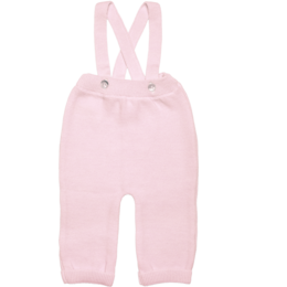 Soft, comfortable baby bib shorts made from 100% finest merino wool in a light pink color. Available in sizes 56-68 and 74-80.