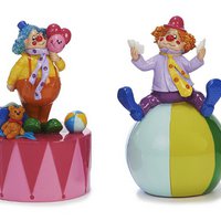 Poly money box clown 10x10x16cm