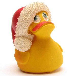 Badeente Santa Duck - Gummiente