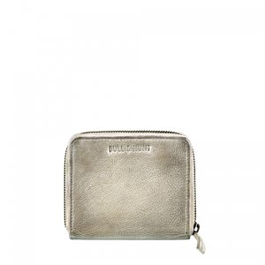 Midi Zip Wallet Wallet Leather Stone
