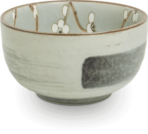 Edo Hanagroene Matchabowl, 13x7cm