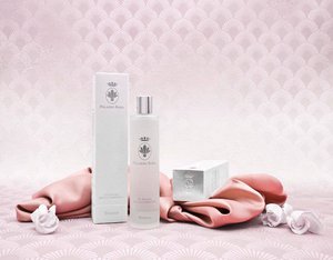 Tonic alcohol free lotion with caming and decongestant action