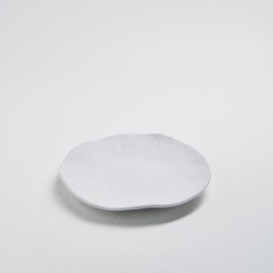 Nature Shape White Salad Plate 22cm