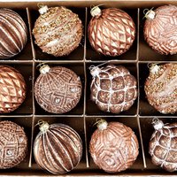 DISPLAYBOX GLAZEN BALLEN 12-DELIGE SET (HOFF8194)