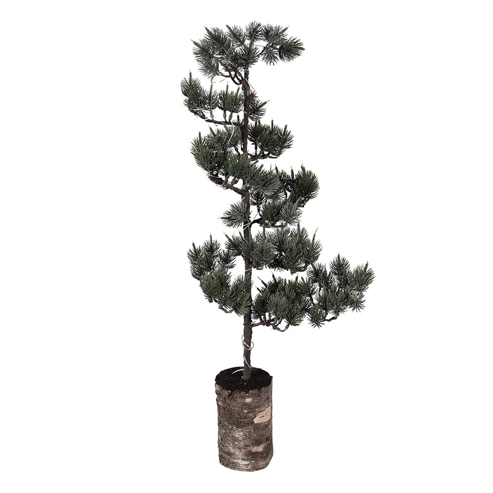 Mini Kunstkerstboom 28x28x80 cm / 3xAAA Groen Hout