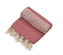 Plaid LOUNGE DIAMOND 100x180cm (8 Farben)