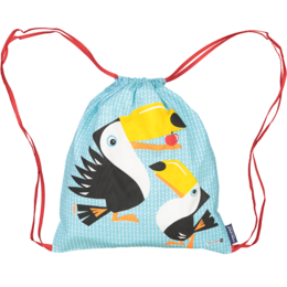 Aktivitätstasche für Kinder, Bio -Baumwolle, Toucan