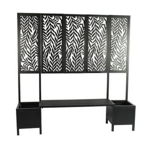 BENCH METAL          1PC      BLACK