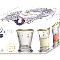 TUMBLER 26 CL ABEILLE GOLD EDGE - set of 4