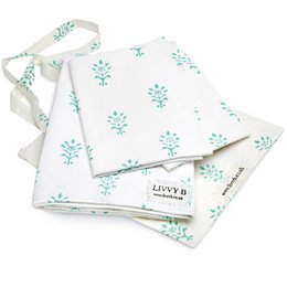 Set copripiumini e cuscini Booti Aqua