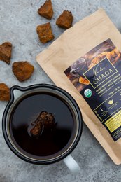 'NORDIC CHAGA' Champiñón Chaga Ecológico Trozos (100g)