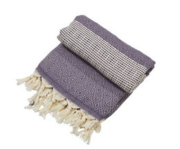 Plaid LOUNGE DIAMOND 100x180cm (8 Farben)