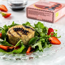 Ost the Queen "Pink Pepper" Lagret delikatesse fra fermenterede cashewnødder
