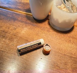 Bio-Vanille-Lippenbalsam 15 ml – ein Stück