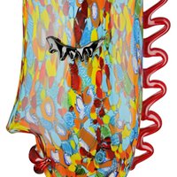 Glasart Design-Vase "Froozen"