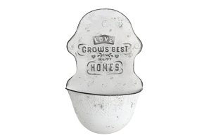 Planter gelukkige huizen 41 cm Isabelle Rose