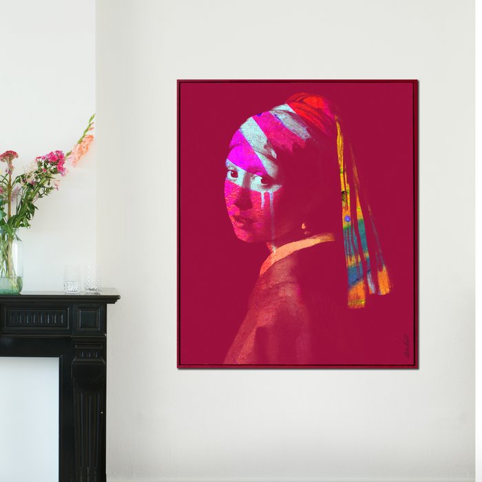 Mixed Media met Lijst - Vermeerlism