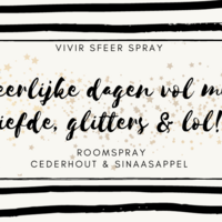 Roomspray - Heerlijke dagen