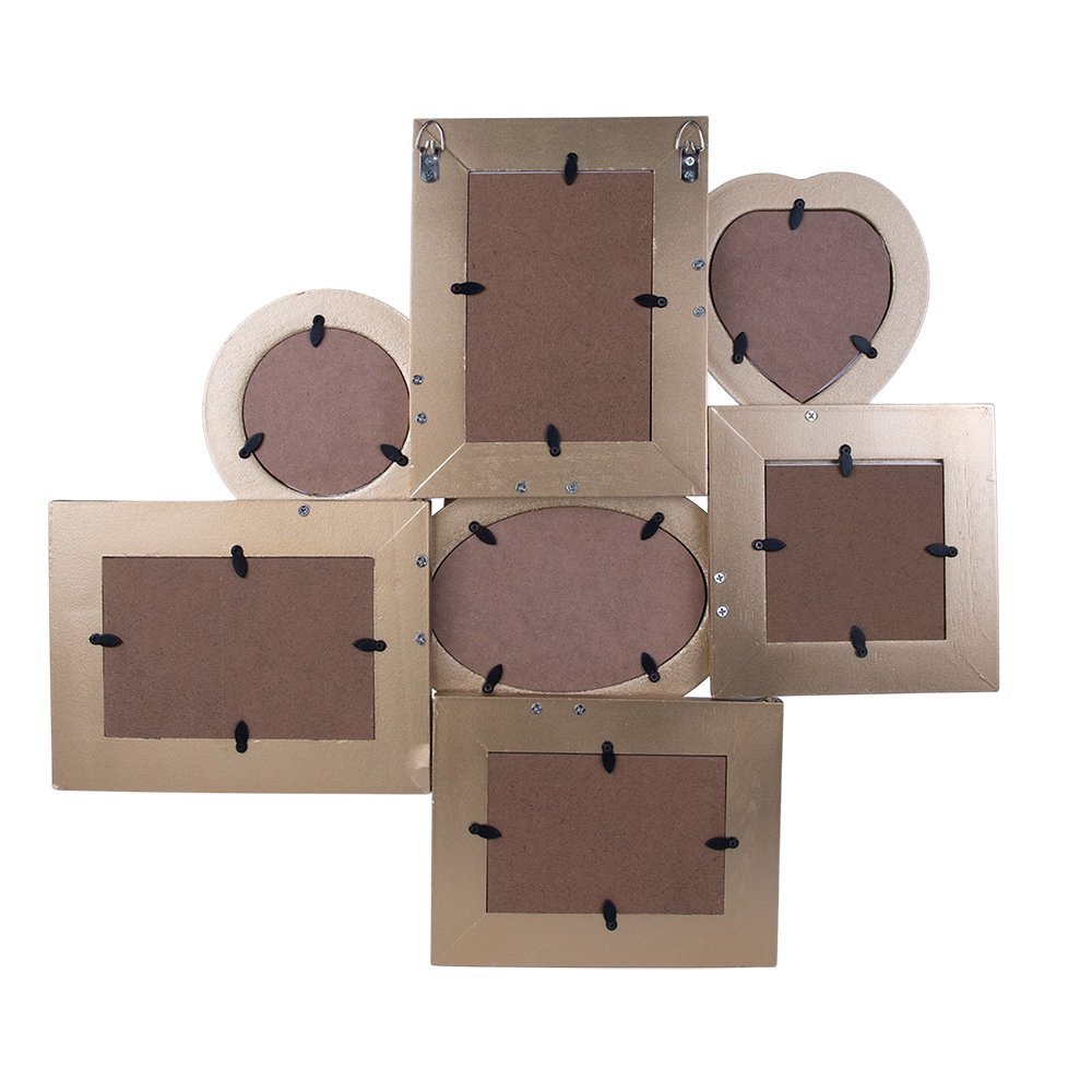 Fotolijst 10x15 cm Goudkleurig MDF Fotokader