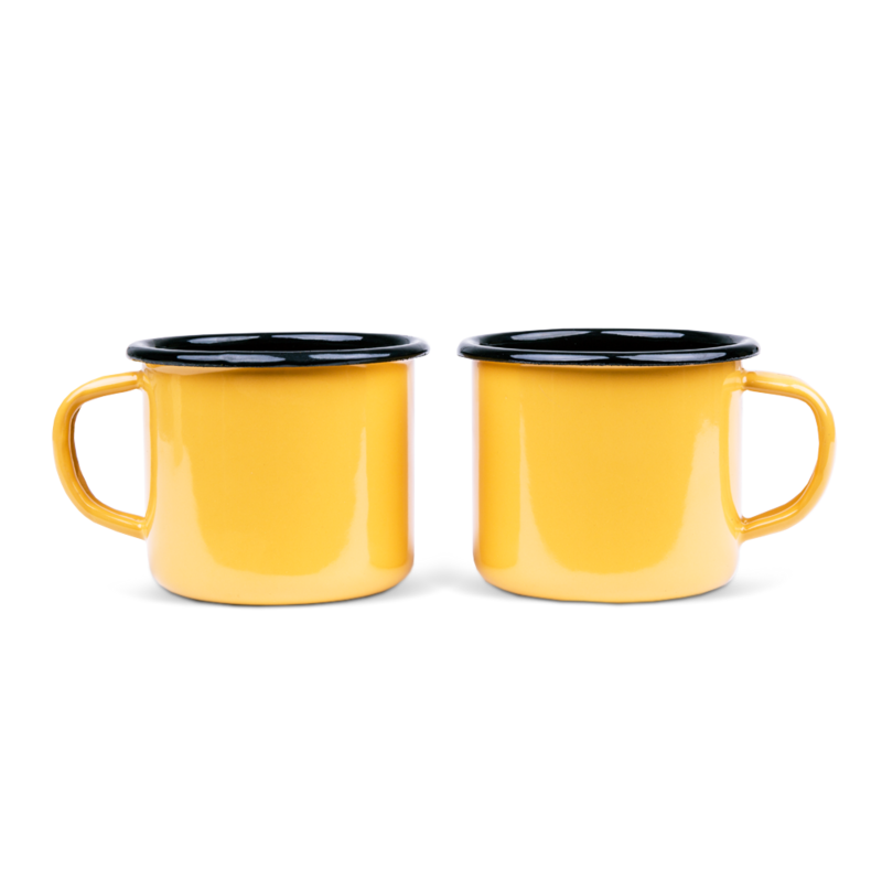 0,35l Emaille Kaffeebecher | Ebene B.