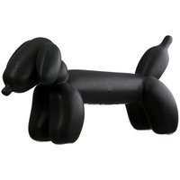 Figur Dackel Dackel Ballonhund schwarz H. 10 cm, VE 2