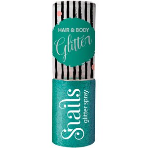 Schnecken - Body Glitter Türkis