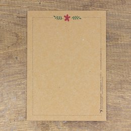 Postcard favorite time, optionally with envelope