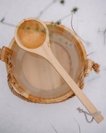 Wiaderko drewniane (Sauna/Napoje)