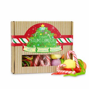 Naschbox Edible Tree Decoration Gift Set Christmas