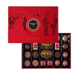 Box of 22 assorted chocolates - 215 g