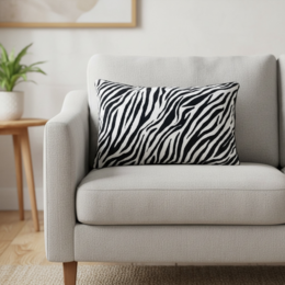 Kissenhülle Zebra 30x50cm