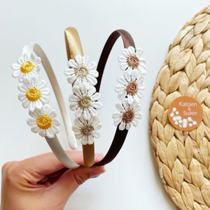 Gänseblümchen-Stirnband (goldenes Gänseblümchen)