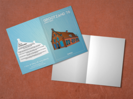 Greeting cards with illustrations of a traditional Dutch house in Sneek, Netherlands. Available in multiple languages with or without envelopes and sleeves.