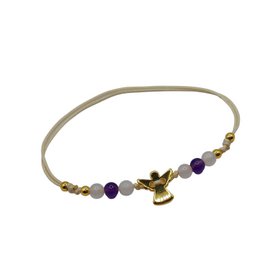 Bracciale Guardian Gemstone con Macramè