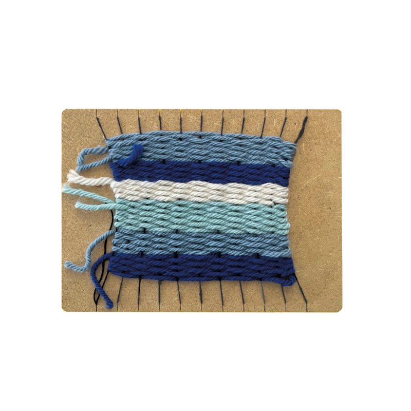 Craft kit sailboat weaving