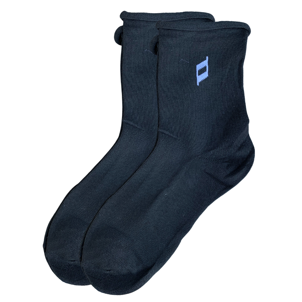 Bamboe Drukvrije Sokken Comfort Zwart 39-44