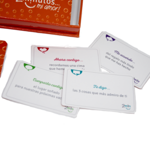 2 minutes mi amor! Spanish version