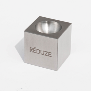 Wierookstokjeshouder - RVS kubus (nieuw)