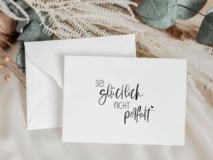 Postcard "Happy" statement