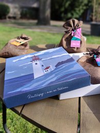 Confezione regalo lavagna riutilizzabile © Collezione Voyage