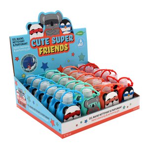 SUPER LEUK reinigende handgel met siliconen hoesje 35 ml