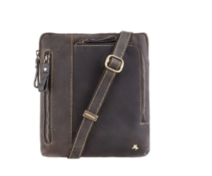 Visconti Leather Bag 15056 BRN (Small size)