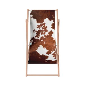 Bruine koe's ligstoel