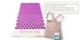 Akupressurmatte, 100 % Bio-Textilien CLIMSOM Zen