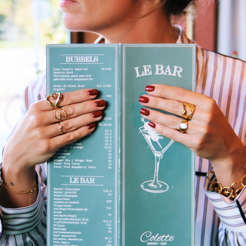 Statement ring 'LOVE'
