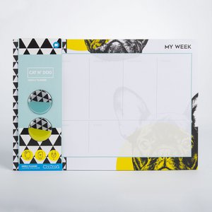 Mustard - Desktop Weekplanner 52 Paginas Dog - Multicolor