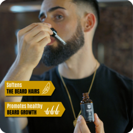 Aceite para Barba - 30ML - Natural - Para Hombres